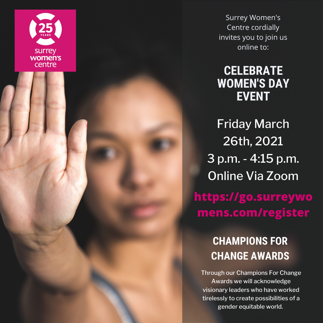 Champions For Change Awards & Women’s Day Event